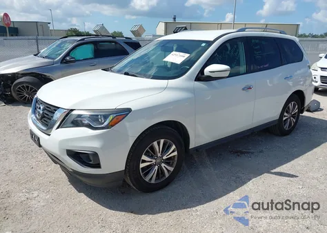 2018 Nissan Pathfinder Sv from USA, damaged, VIN 5N1DR2MN2JC606887